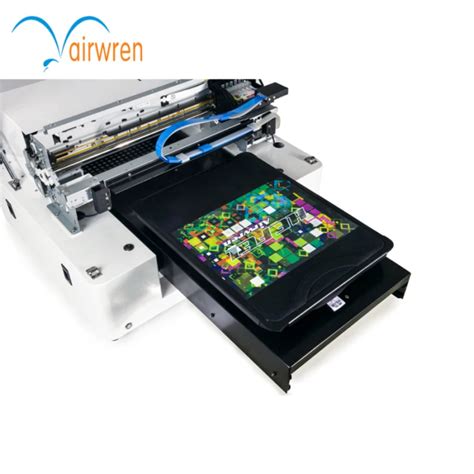 2017 new product DTG inkjet printing machine custom canvas flatbed ...