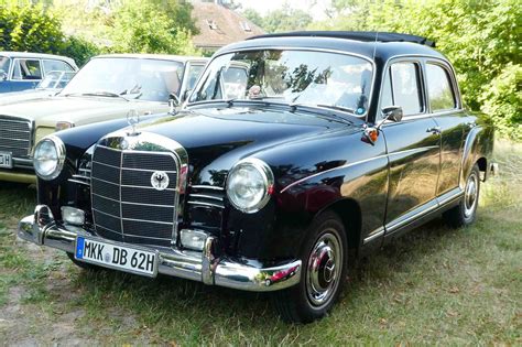 Mercedes-Benz W 120, W 121, W 105, W 180 (Ponton) Fotos - Fahrzeugbilder.de