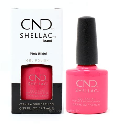 CND Shellac Pink Bikini 7 3ml Buy Now Pukka Nails