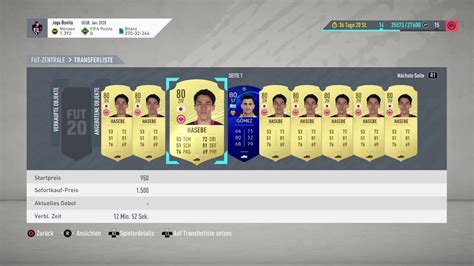 Fifa 20 TRADING TIPP PRO 10 ABOS Eure Teams Bauen YouTube