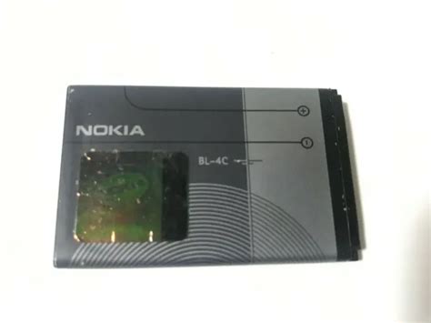 NOKIA BL-4C BL4C Battery Original Genuine 7610 6260 3500 2650 5100 6100 ...