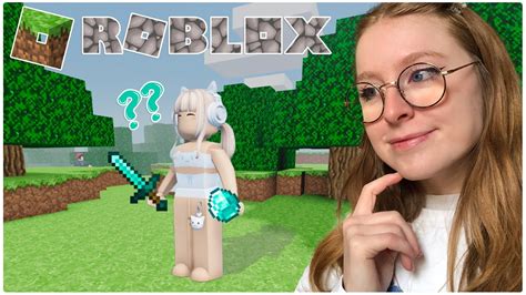 Je Test Des Faux Minecraft Sur Roblox Youtube