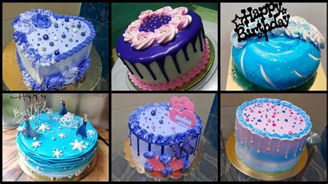 20 Simple And Easy Blueberry Cake Designs ब्लू बेरी केक Blueberry Cake Decorating Blueberry