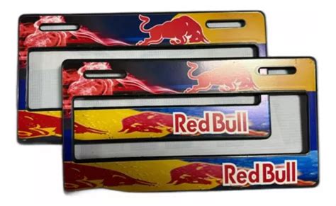 Portaplacas Premium Red Bull Juego 2 Piezas MercadoLibre