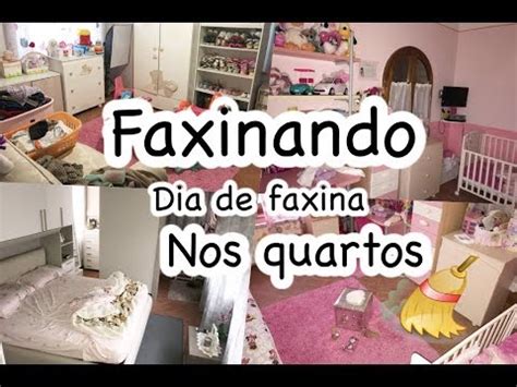 Faxinando De Pijama Dia De Faxina Nos Quartos Youtube