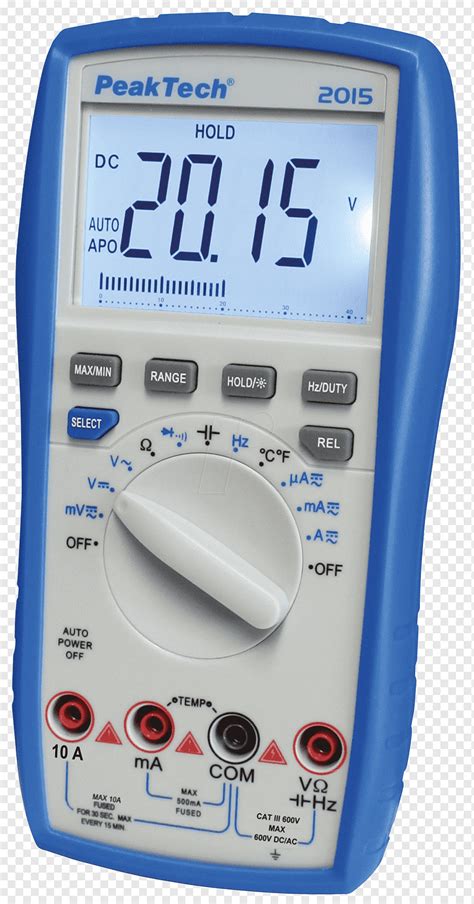 Peaktech Pr F Und Messtechnik Gmbh Digitalmultimeter Pinza De