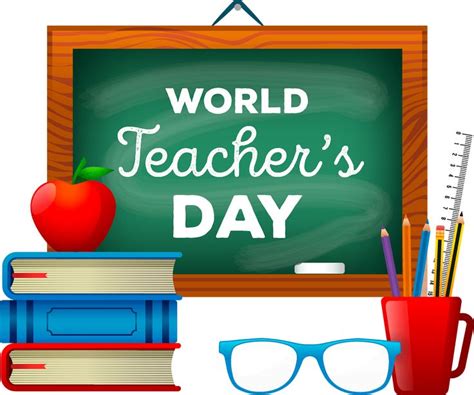 International Teacher Day PNG Happy Teachers Day Card International