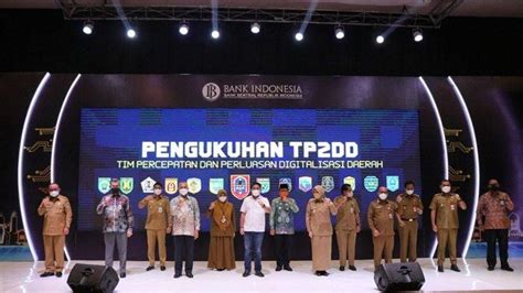 Dorong Akselerasi Transformasi Ekonomi Digital Bi Kalsel Bentuk Tp2dd