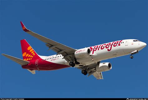 VT SZB SpiceJet Boeing 737 8GJ WL Photo By Zahir Hatteea ID 357263