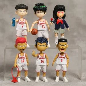 Slam Dunk Hanamichi Sakuragi Rukawa Kaede Mitsui Hisashi Miyagi Figure