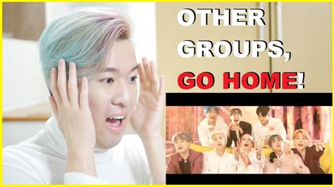 BTS Boy With Luv Feat Halsey Official MV Reaction IM GONNA PASS