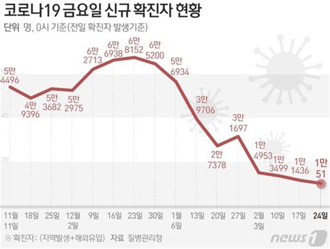 그래픽 코로나19 금요일 신규 확진자 현황24일 네이트 뉴스