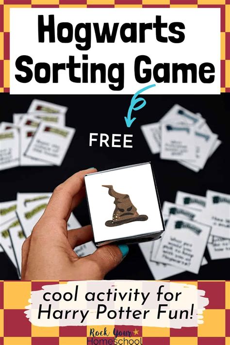 Free Hogwarts Sorting Game For Fantastic Harry Potter Fun Rock Your