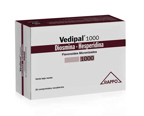 Vedipal 1000 Diosmina Hesperidina Laboratorios Raffo