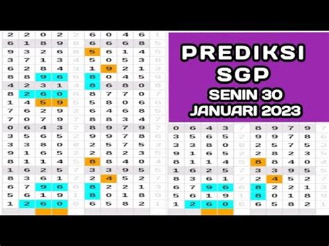 Tarikan Paito Sgp Hari Ini Senin Januari Prediksi Sgp Hari Ini