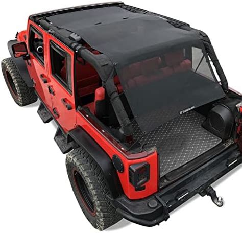 Amazon Shadeidea JK Sun Shade Top Compatible With Jeep Wrangler