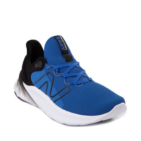 Mens New Balance Fresh Foam Roav Athletic Shoe Blue Black Journeys