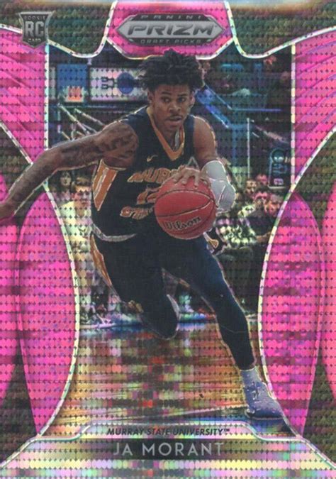 Panini Prizm Draft Picks Prizms Pink Pulsar Ja Morant