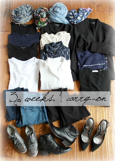 The 15 Piece Travel Wardrobe