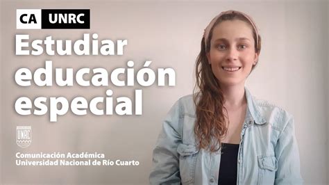 Estudiar Educación Especial YouTube