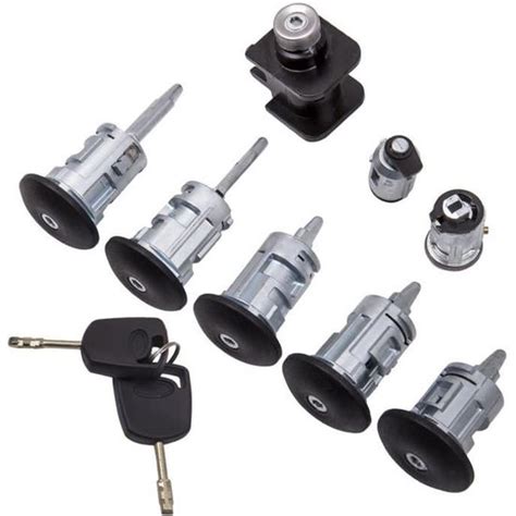 Kit neiman barillet serrure de porte 2 clés Pour Ford Transit CONNECT