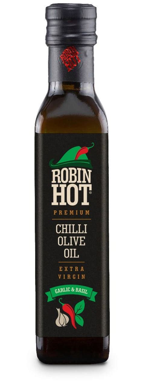 Robin Hot Chilli Oil Garlic Basil Piccantino Onlineshop Österreich
