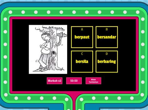 Berdasarkan Gambar Pilih Kata Kerja Yang Sesuai Gameshow Quiz