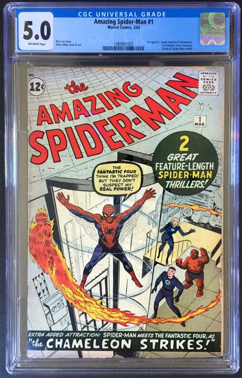 Amazing Spider Man Cgc Golden Silver Bronze Age Only Cgc