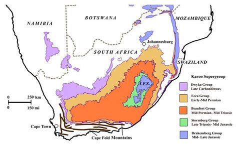 Karoo Basin geology South Africa