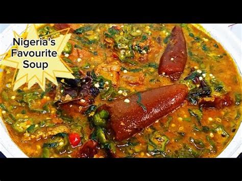 How To Make Nigerian Okro Ogbono Soup Cook Dinner With Me Easy