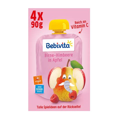 Bebivita Kinderspaß Birne Himbeere Apfel BILLA Online Shop