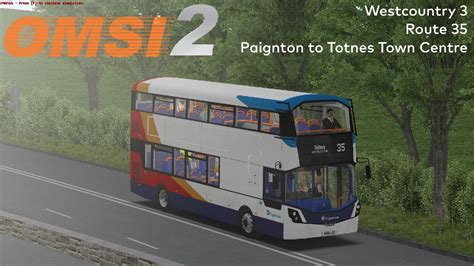 OMSI 2 Westcountry 3 Route 35 To Totnes Town Centre YouTube