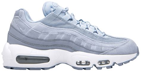 Wmns Air Max 95 Premium Light Armory Blue Nike 807443 401 Goat