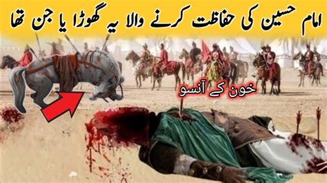 Imam Hussain Ki Shahadat Ke Bad Ghore Ka Kia Hua Zuljanah Ka Waqia The