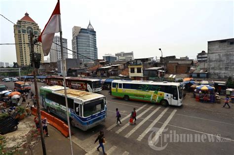 Revitalisasi Terminal Di Jakarta Foto Tribunnews