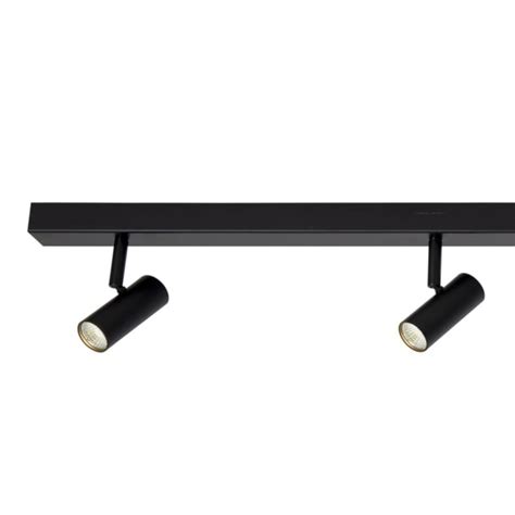 Spot De Plafond Lin Aire Led Noir Minimaliste Avec Points Lumineux