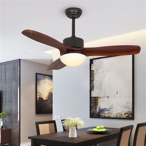 42" 3-Blade Ceiling Fan and Light Kit Included Solid Wood Blades ...