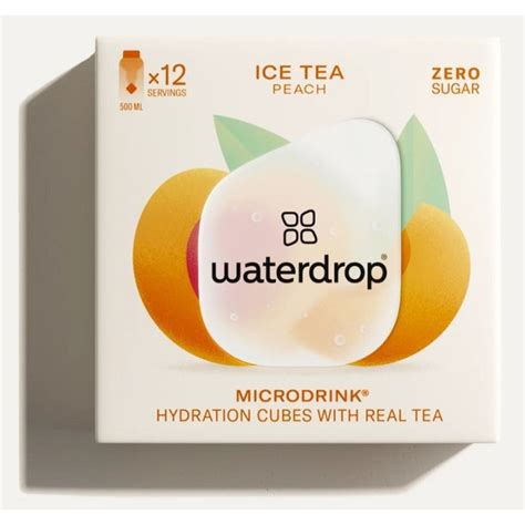 Microdrink Th Glac P Che Waterdrop Cubes Dissoudre