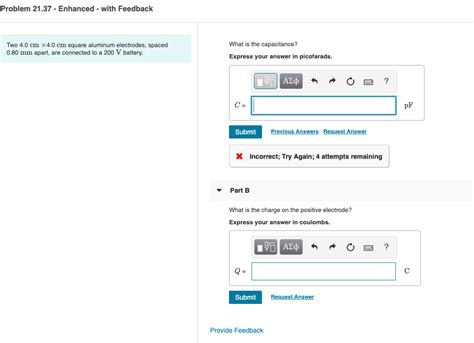 Solved Problem 21 37 Enhanced With Feedback What Is The Chegg