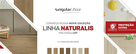 Lançamento Piso Vinílico Singular Floor proteção extra contra raios