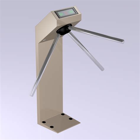 3d Model Perco Turnstile