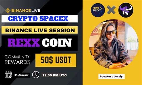 AMA Crypto SpaceX With Rexx Coin Binance Live