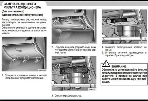 Руководство по замене фильтра кондиционера в автомобиле: пошаговая ...