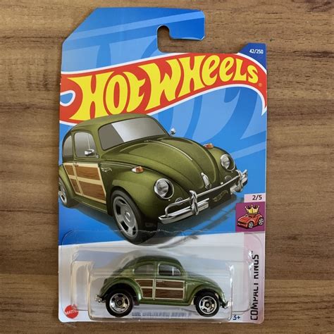 Hot Wheels Volkswagen Beetle Fusca Verde Shopee Brasil