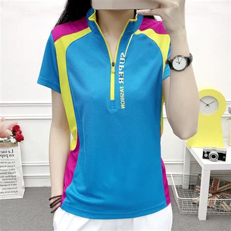 Outdoor Quick Drying T Shirt Women S Sports Running Fitness Loose Stand