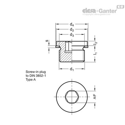 DIN 908 ST M10x1 A Kopen Bestel Bij Elesa Ganter B V