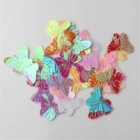 Lentejuelas De Mariposa Grande Para Mujer Y Ni O Decoraci N Plana De