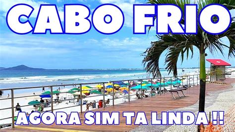 Cabo Frio Hoje Praia Do Forte Youtube