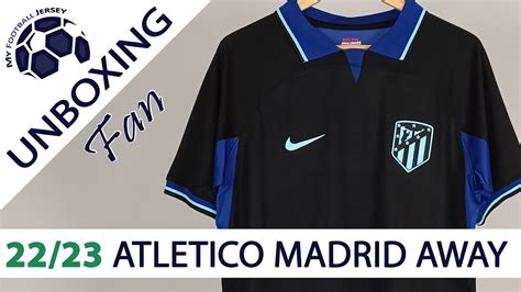 Atletico Madrid Away Jersey 22 23 MineJerseys Fan Version Unboxing