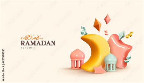 Ramadan Kareem Holiday Background Celebrate Ramadan Holy Month In